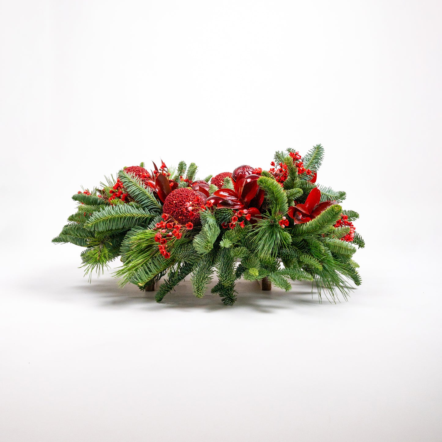 The Scarlet Glow Wreath