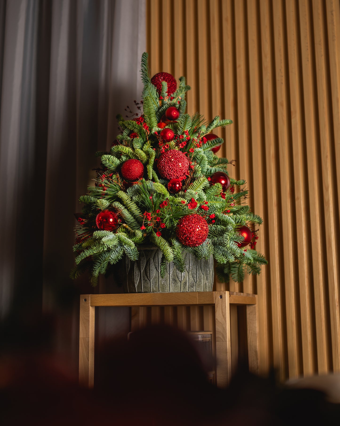 The Scarlet Glow Mini Tree