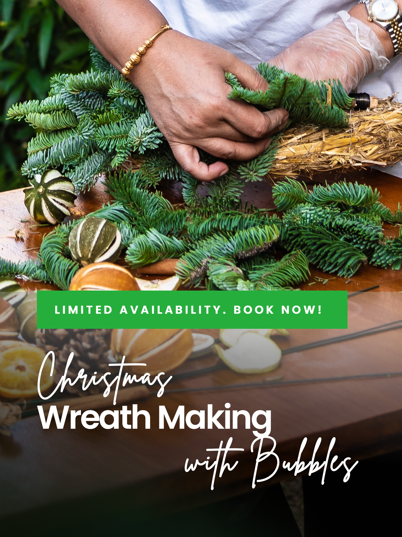 Enchanted Christmas Wreath Making Workshop - Dubai