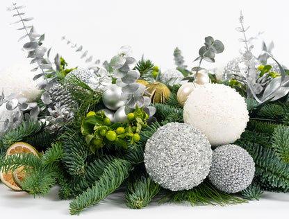 Metallic Winter Wreath