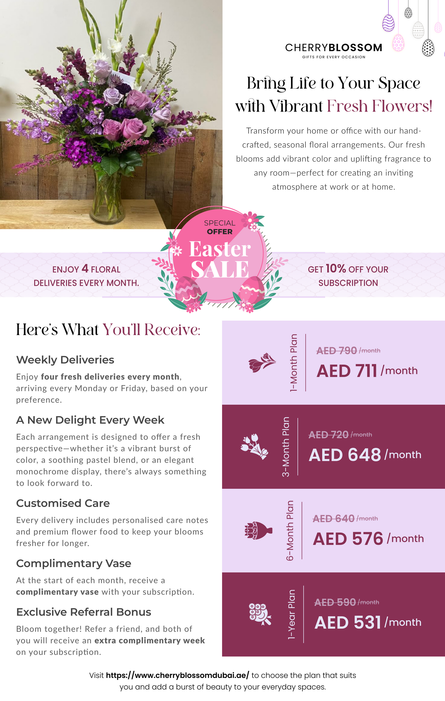 Bloom Subscription (EASTER SALE)