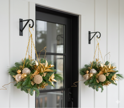 Chantelle Festive Hanging Basket