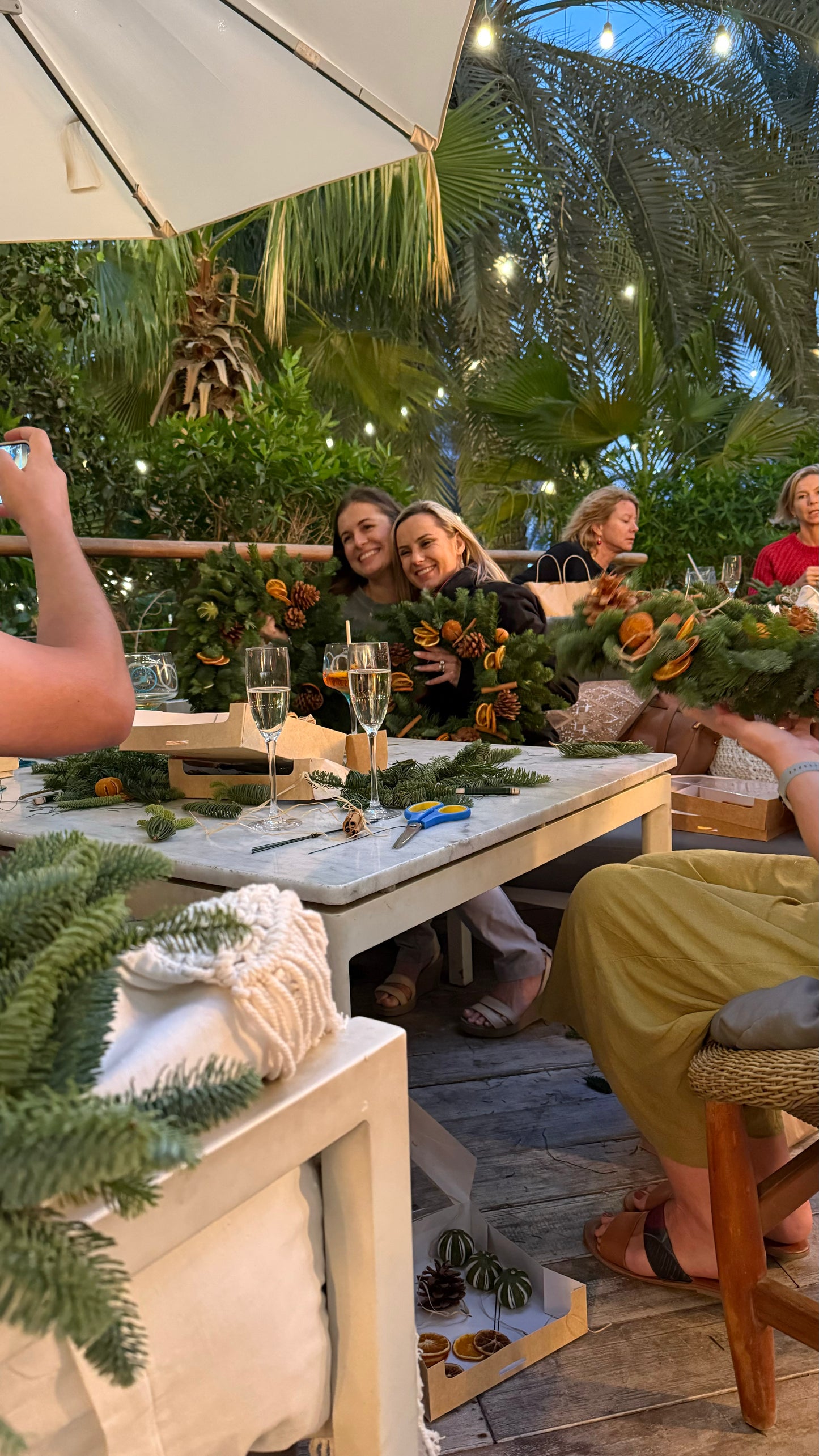 Enchanted Christmas Wreath Making Workshop - Dubai