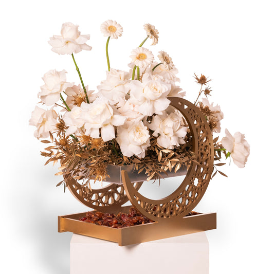 Iftar Crescent Dates Tray