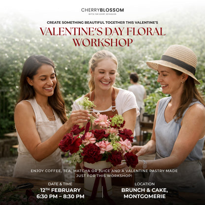 Valentine in Bloom Workshop