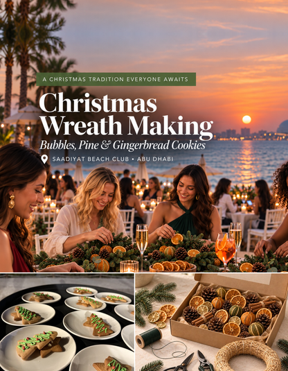 Enchanted Christmas Wreath Making Workshop (Abu Dhabi)