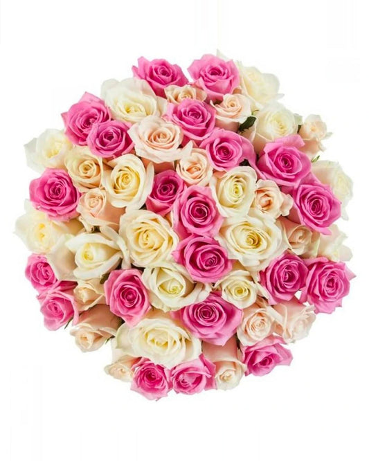 Luxury-Yallow-and-Pink-Rose-flowers-Dubai 