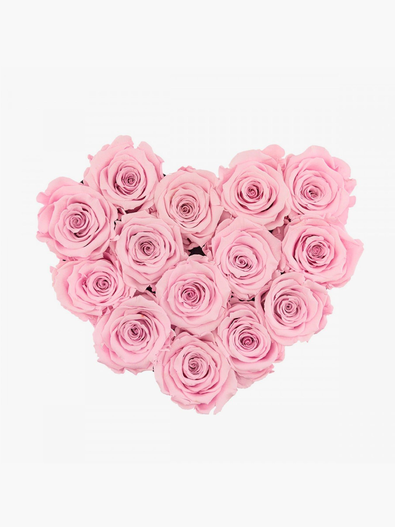 Light Pink Roses Heart Box – CherryBlossomDubai.ae