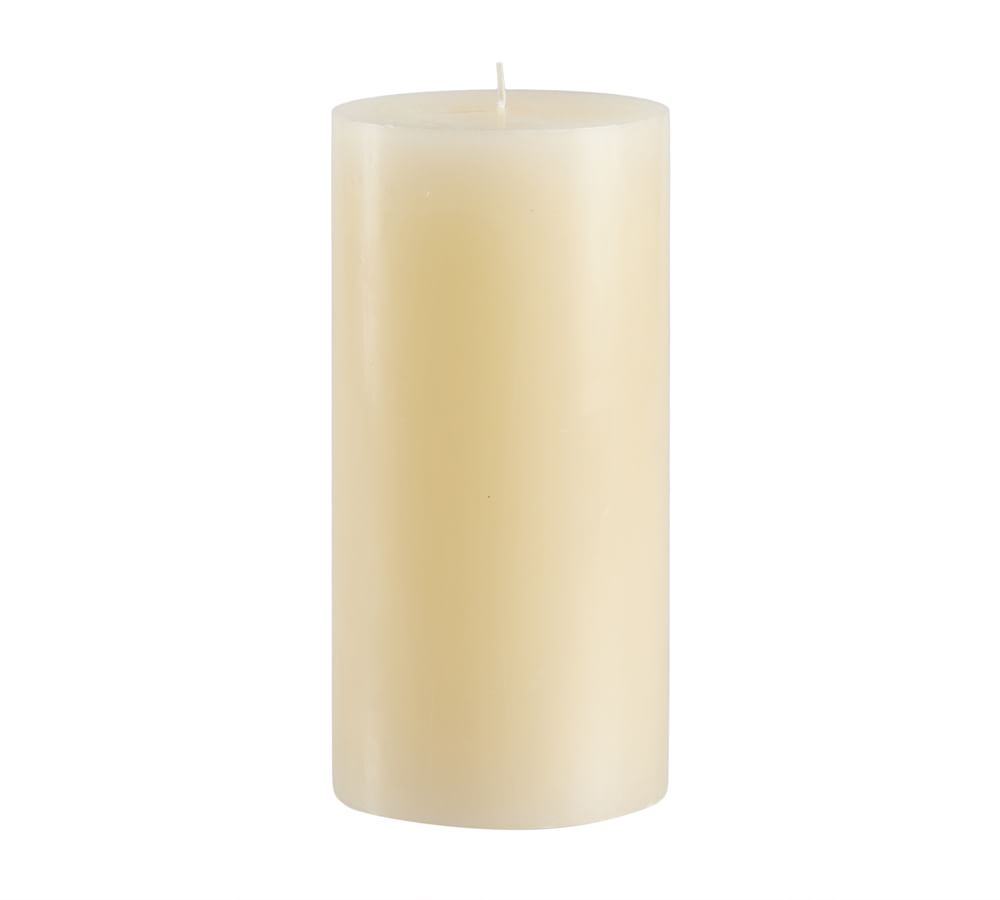 Ivory Pillar Candle